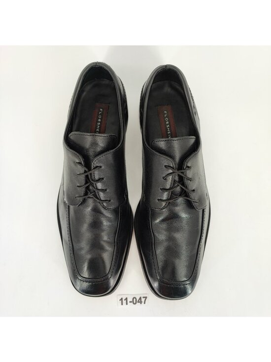 Florsheim Men’s Size 11.5 US Shoes Leather Black Oxford 18359-01 main image 6